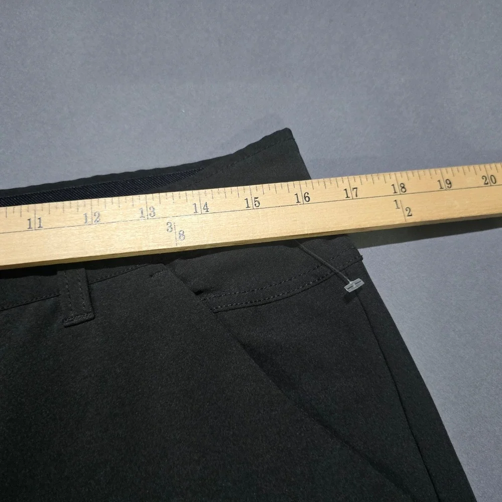 BYLT Kinetic Pant Mens 34x29 Black Premium Basics Stretch Performance Trousers